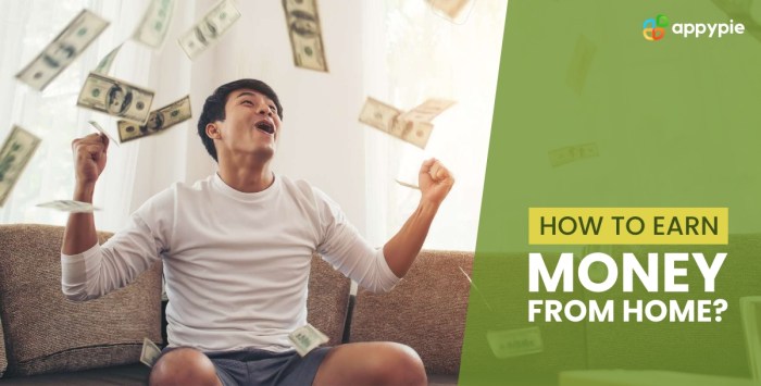 Make money from home opportunities